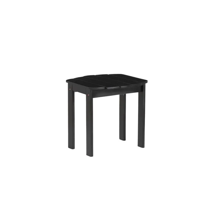 Linon Adirondack End Table Black OD19BLK01