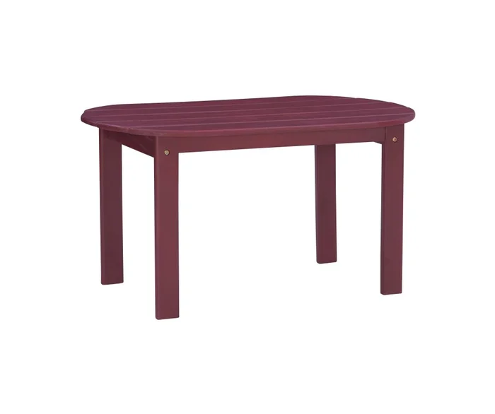 Linon Adirondack Red Coffee Table 20154RED-01-KD-U