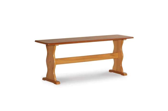 Linon Chelsea Natural Nook Simple Bench 90367N2-01-KD-U
