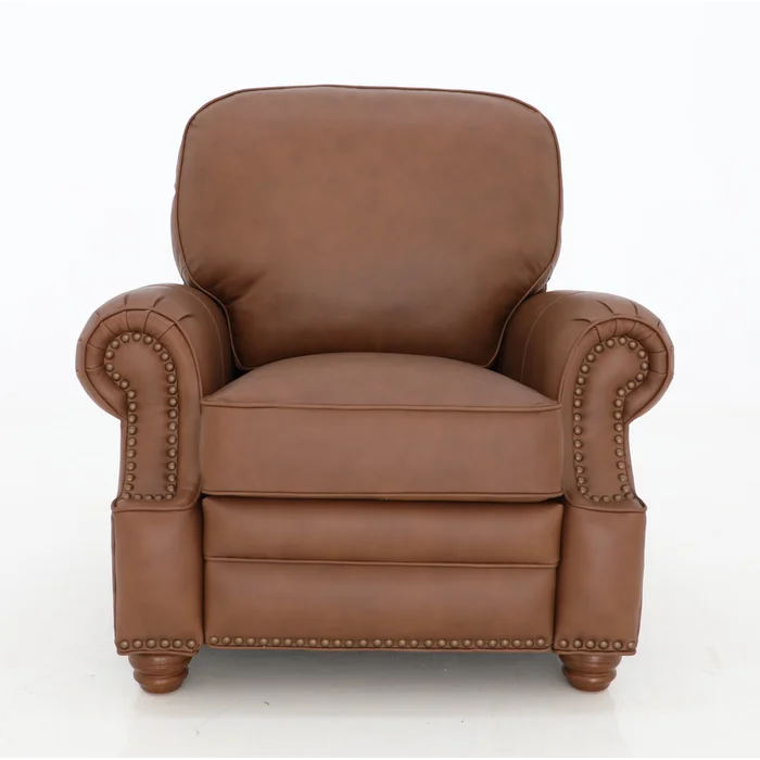 longhorn push thru the arms recliner