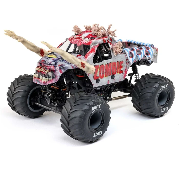 Losi 1/18 Mini LMT Zombie 2S 4X4 RTR Brushed Monster Truck