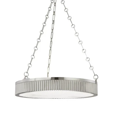 Lynden Five Light Chandelier in Polished Nickel (70|522-PN)