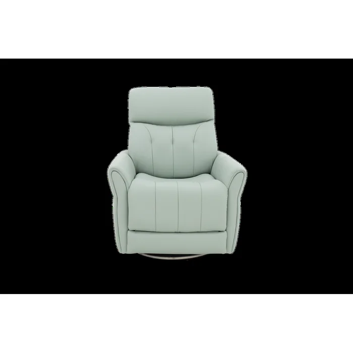 mae power swivel recliner w/power head rest & power lumbar