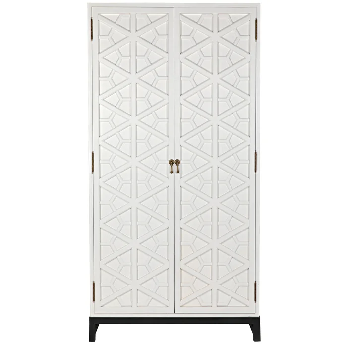 maharadscha hutch, solid white