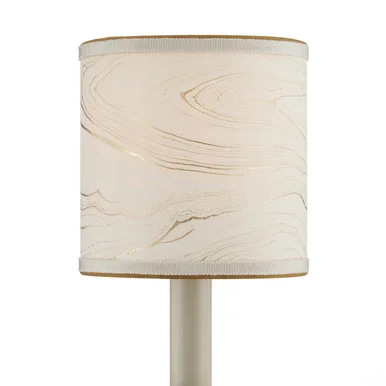 Marble Collection Chandelier Shade in Cream/Gold (142|0900-0016)