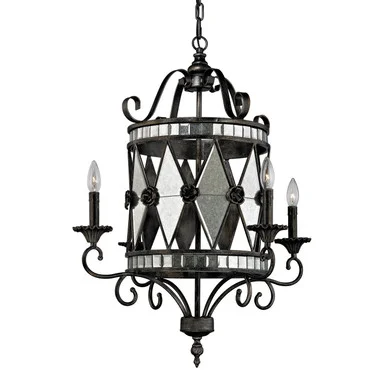 Mariana Four Light Chandelier in Silver (45|19103/4)