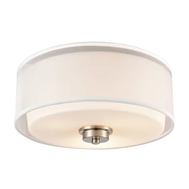 Market Square Three Light Flush Mount in Brushed Nickel (45|CN300232)