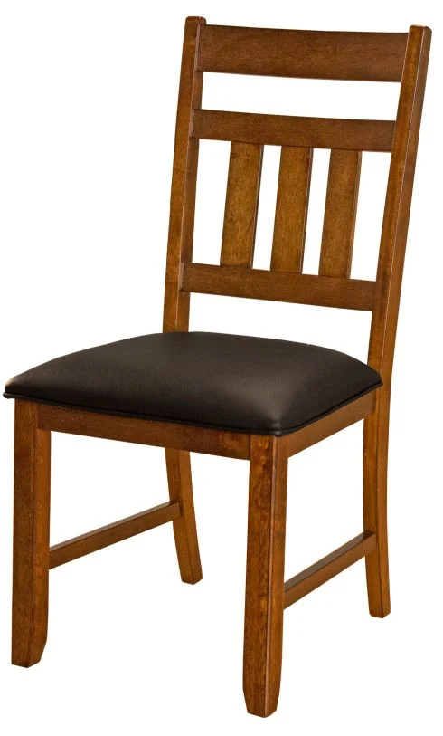 Mason Slatback Uphlostered Side Chair in Macciato (Set of 2) MASMA265K