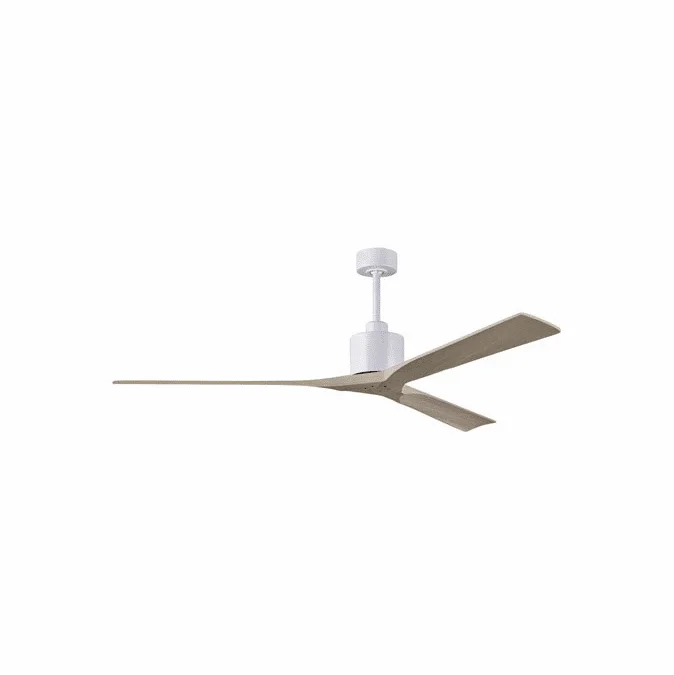 Matthews NKXL-MWH-GA-72 Nan XL Modern Matte White 72″ Ceiling Fan