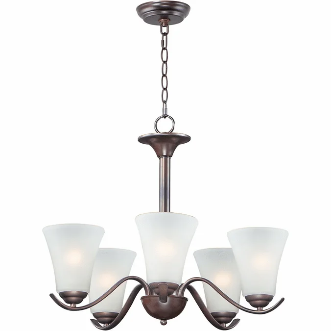 Maxim 12075FTOI Vital Traditional Oil Rubbed Bronze Mini Ceiling Chandelier