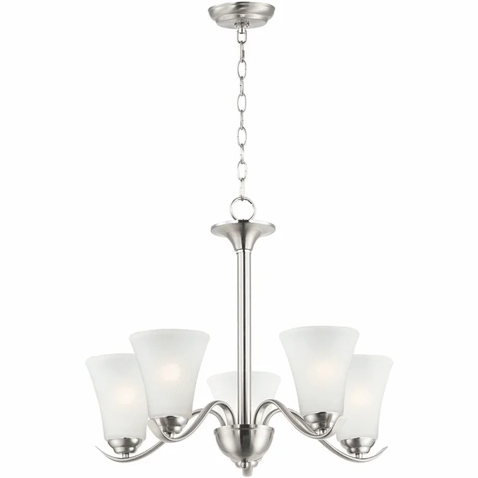 Maxim 12075FTSN Vital Traditional Satin Nickel Mini Hanging Chandelier