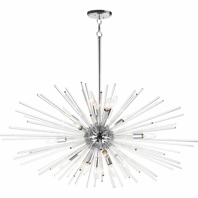 Maxim 28668CLPC Polaris Modern Polished Chrome Hanging Chandelier
