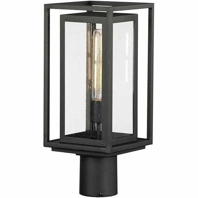 Maxim 3030CDBK Cabana Modern Black Outdoor Post Lighting