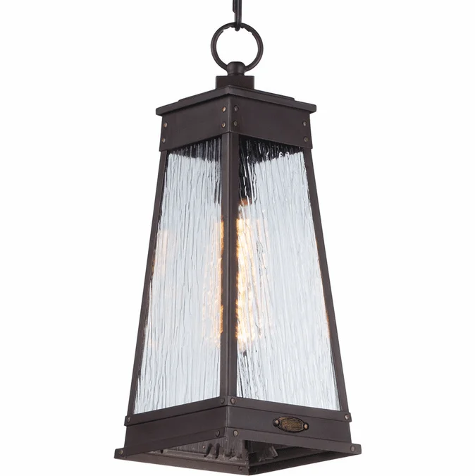 Maxim 3049RPOLB Schooner Contemporary Olde Brass Outdoor Hanging Light Fixture