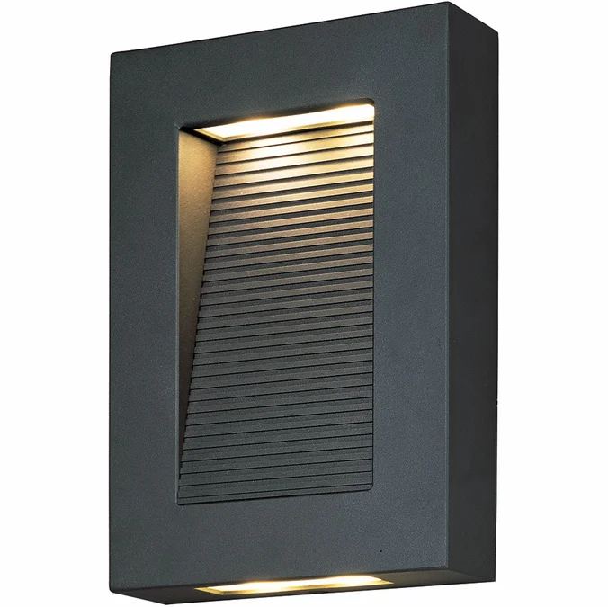 Maxim 54350ABZ Avenue Contemporary Architectural Bronze LED Outdoor Wall Sconce Lighting
