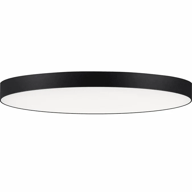 Maxim 67662WTBK Tuner Black LED Flush Mount Ceiling Light Fixture