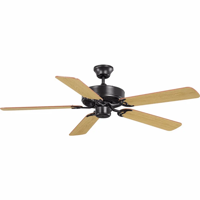 Maxim 89905OIWP Basic-Max Oil Rubbed Bronze / Walnut / Pecan Ceiling Fan
