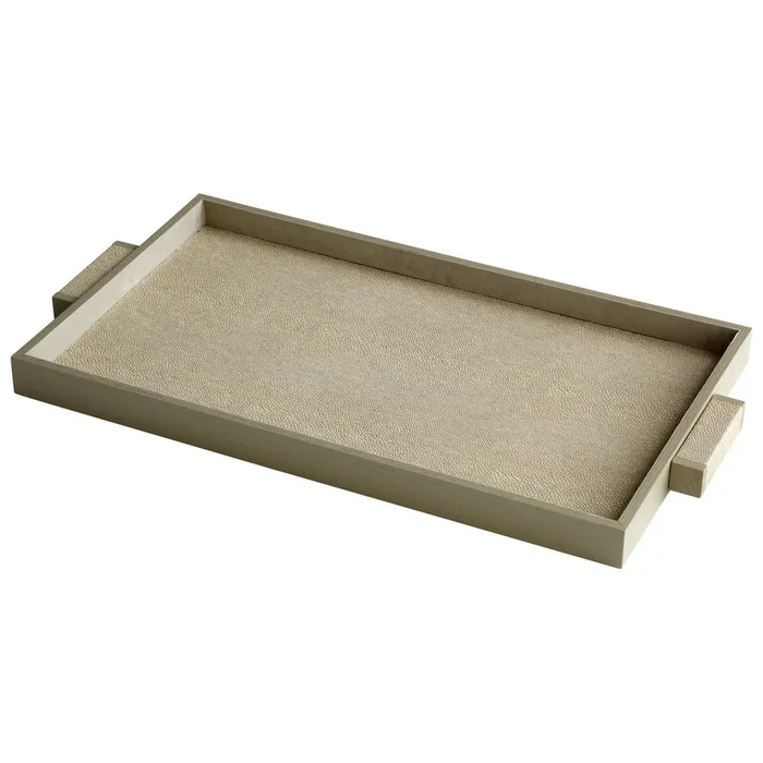 Melrose Tray Shagreen Large By Cyan Design