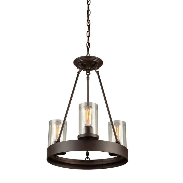 Menlo Park 3-Light Chandelier | Lustre Menlo Park 3ampoules | D06HE9YZ