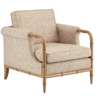 Merle Collection Chair in Weathered Walnut (142|7000-0602)