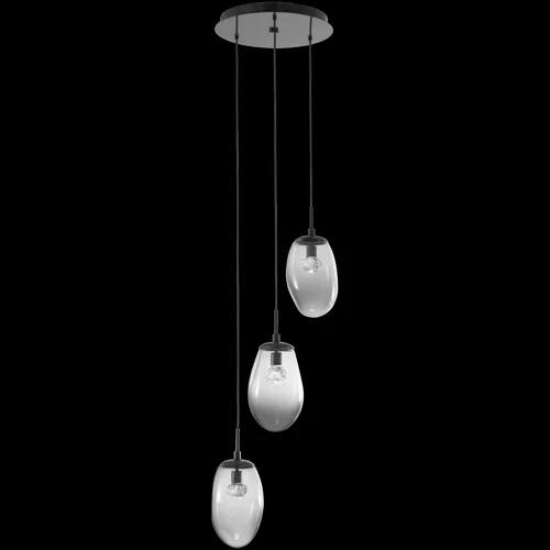 Meteo Round 3pc Multi-Pendant (1289|CHB0067-03-BS-ZA-C01-L1)