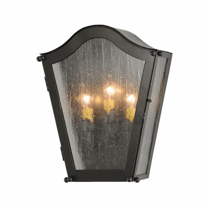 Meyda Custom 117411 Austin Traditional Timeless Bronze Outdoor Sconce Lighting