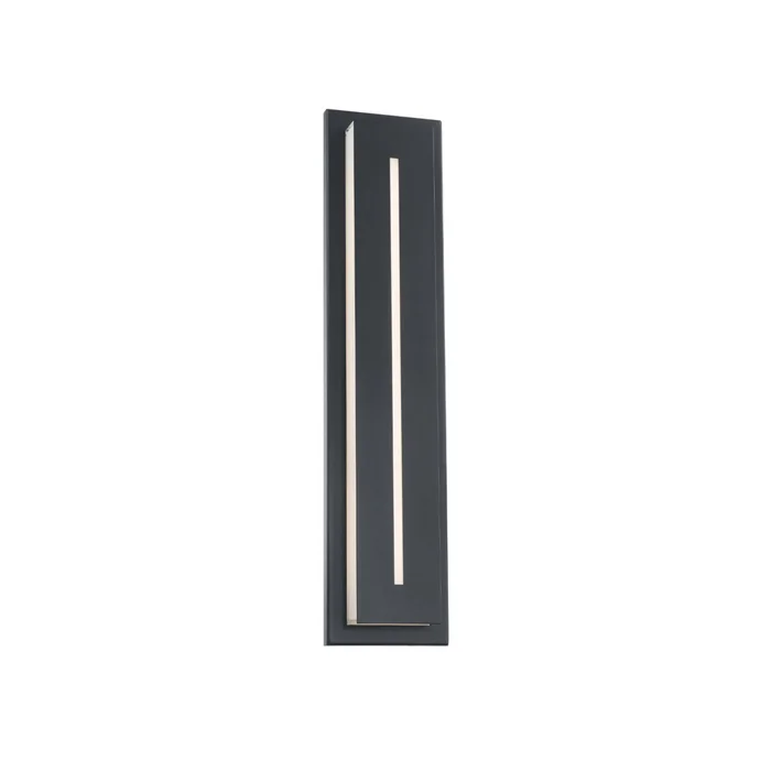 Midnight LED Outdoor Wall Sconce in Black (281|WS-W66226-40-BK)