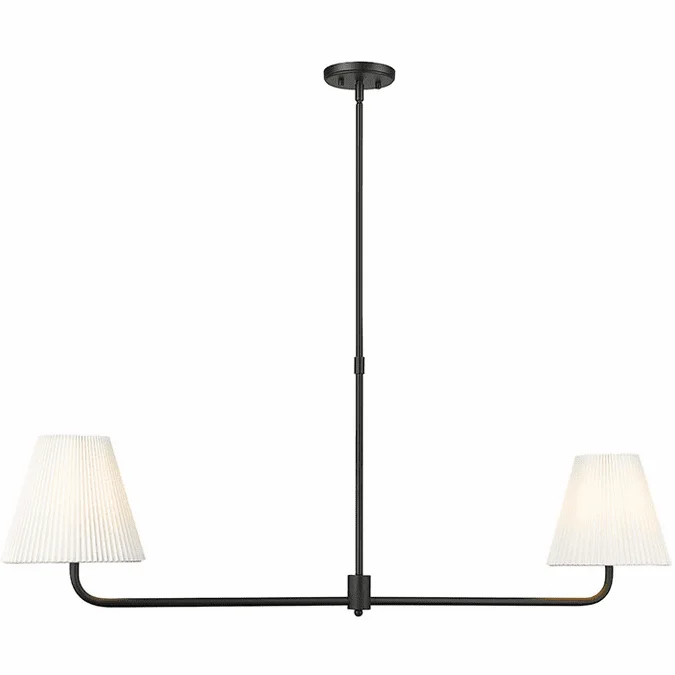 Millennium 25102-MB Ami Matte Black Kitchen Island Light Fixture