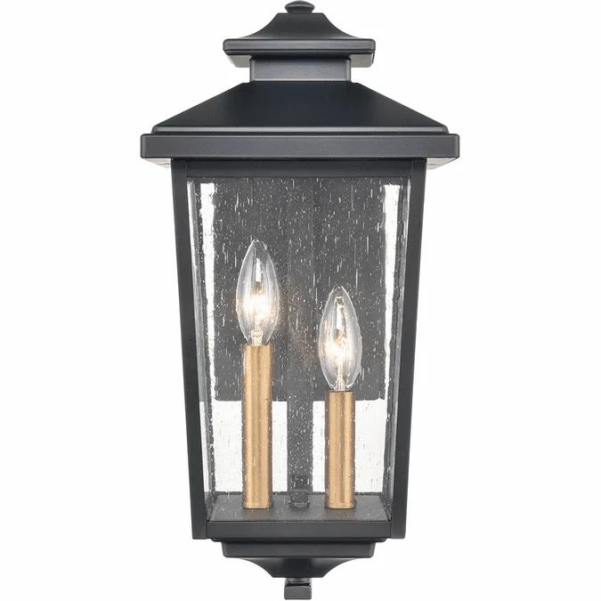 Millennium 4642-PBK Eldrick Powder Coat Black Outdoor Wall Lighting