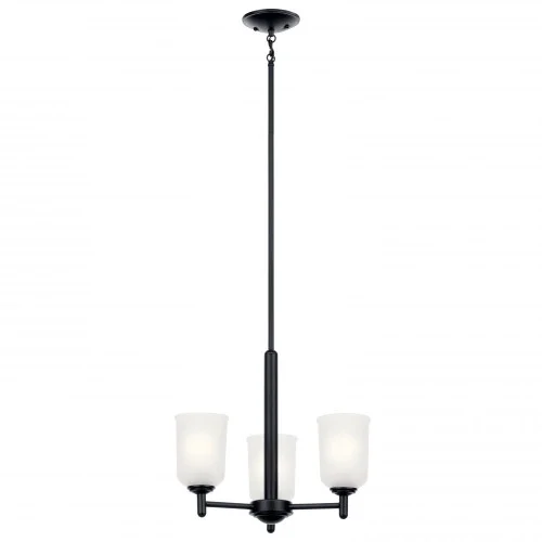 Mini Chandelier 3Lt (10687|43670BK)