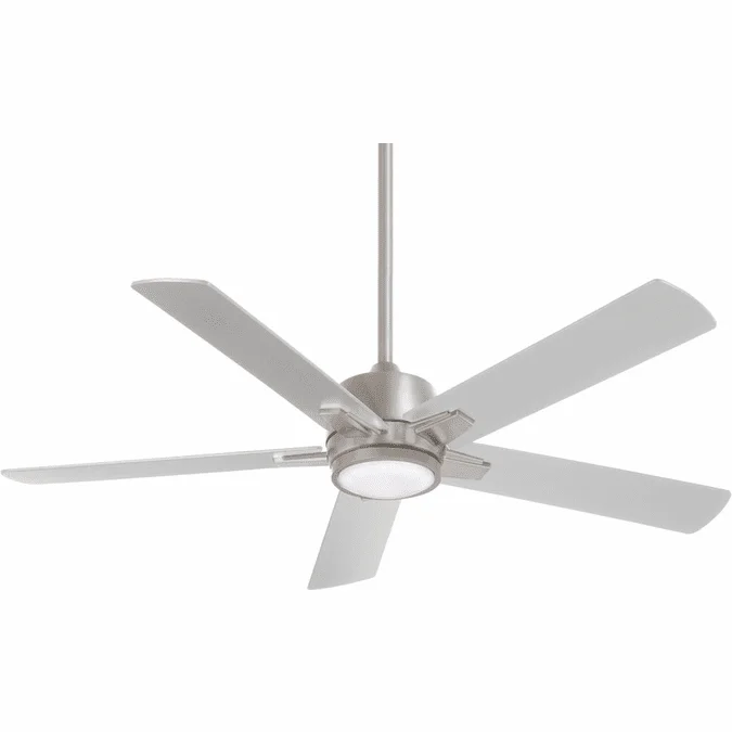 Minka Aire F619L-BN Stout Brushed Nickel LED 54″ Home Ceiling Fan