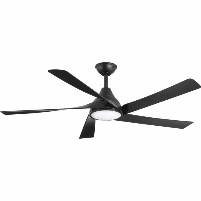 Minka Aire F765L-CL Transonic Contemporary Coal LED Home Ceiling Fan