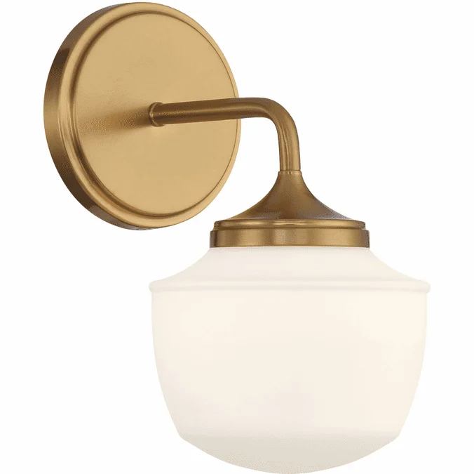 Minka Lavery 2571-575 Cornwell Contemporary Antique Noble Brass Wall Light Sconce