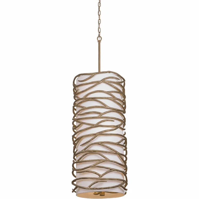 Minka Lavery 3716-788 Branch Reality Contemporary Ashen Gold Foyer Lighting