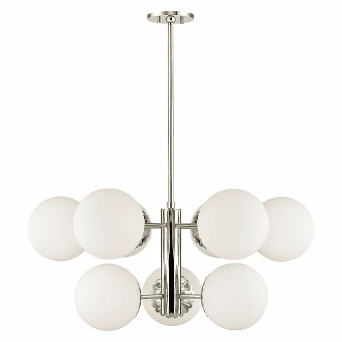 Mitzi H193809-PN Paige Modern Polished Nickel Ceiling Chandelier
