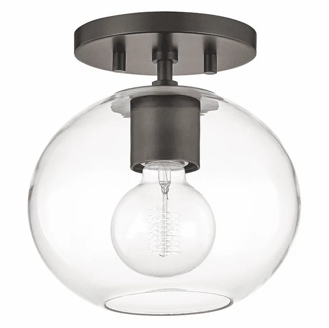 Mitzi H270601-OB Margot Contemporary Old Bronze Ceiling Light