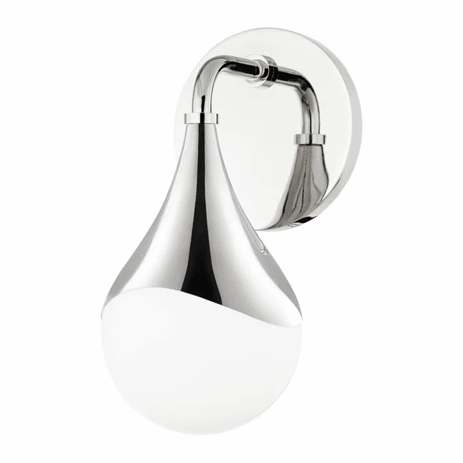 Mitzi H416301-PN Ariana Contemporary Polished Nickel LED Wall Sconce Lighting