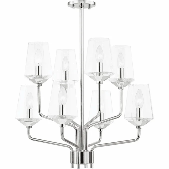 Mitzi H420808-PN Kayla Contemporary Polished Nickel Flush Mount Light Fixture