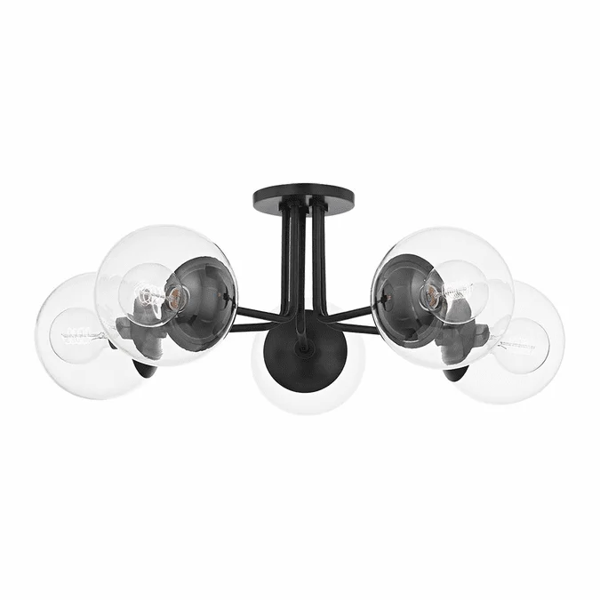 Mitzi H503605-OB Meadow Contemporary Old Bronze Flush Mount Lighting