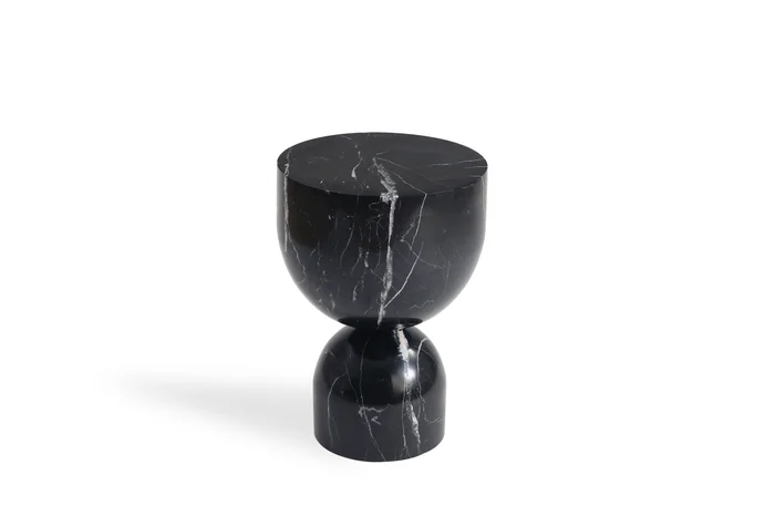 Mobital Apothecary Low End Table Black Marble WEN-APOT-BLAC-LOW9