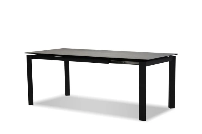 Mobital Casper Extension Dining Table Concrete Grey Ceramic Top DTA-CASP-GREY-PCBLA