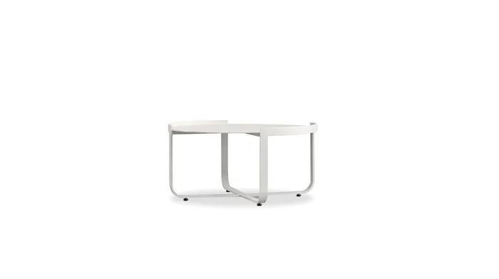 Mobital Honu Coffee Table Large Sandhill Top Sandhill Powder Coated Frame Indoor-Outdoor WCO-HONU-SAND-LARGE