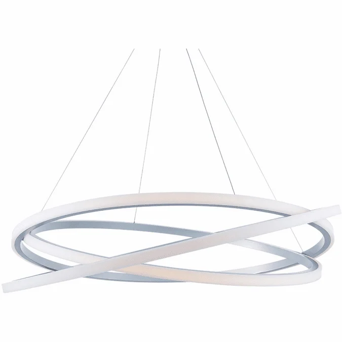 Modern Forms PD-24848-TT Veloce Contemporary Titanium LED Hanging Light Fixture