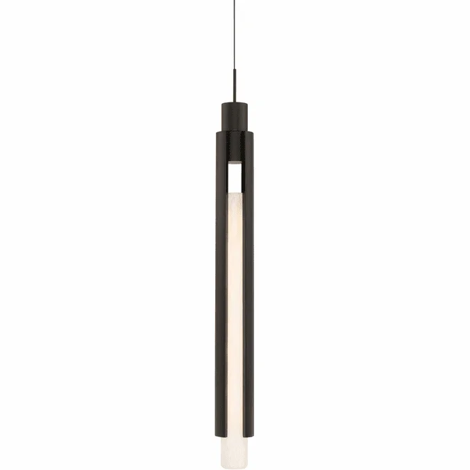 Modern Forms PD-48424-BK Saber Contemporary Black LED Mini Pendant Light