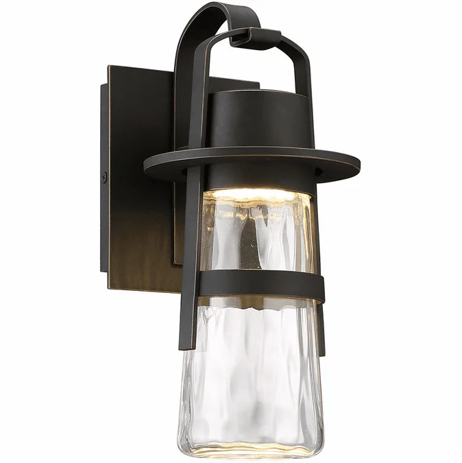 Modern Forms WS-W28514-ORB Balthus Modern Oil Rubbed Bronze LED Outdoor Wall Sconce Lighting