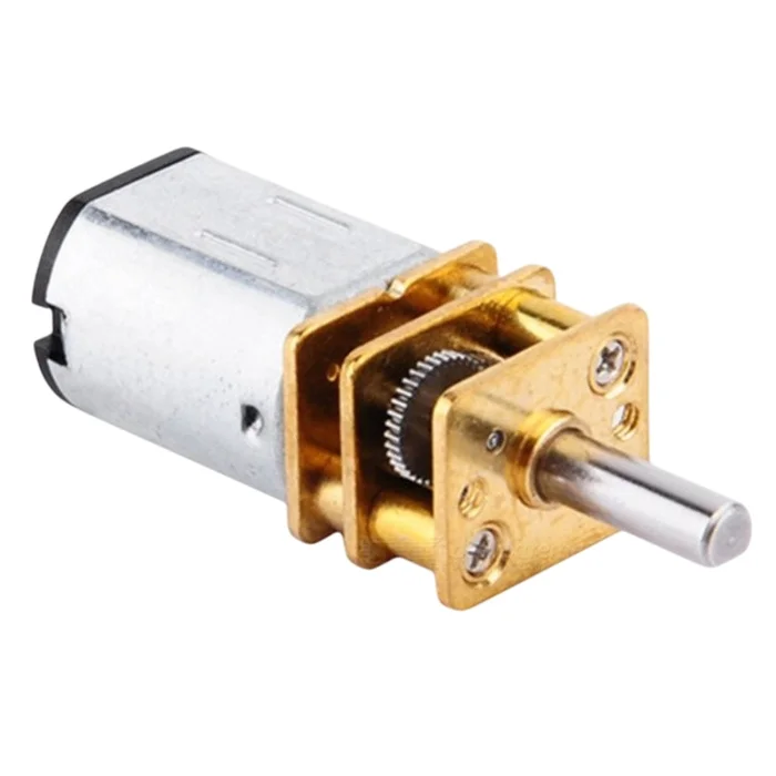 N20 12V 60 Rpm Micro Metal Gear Motor 10mm shaft length-TAUREN Brand