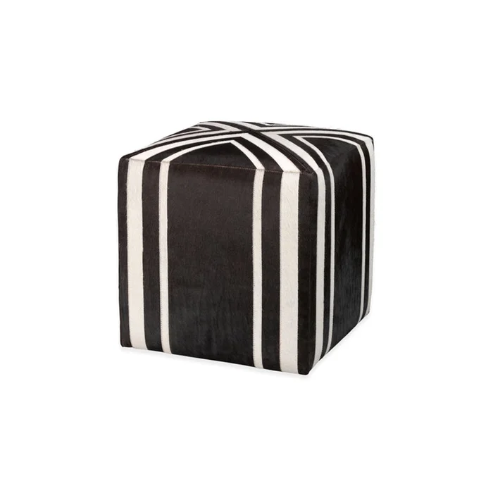 nantucket criss cross hide ottoman