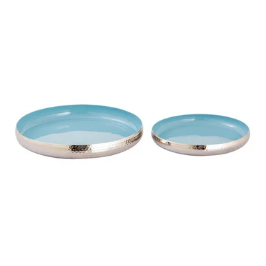 Nelson Tray in Light Blue Enamel (45|H0897-9780/S2)