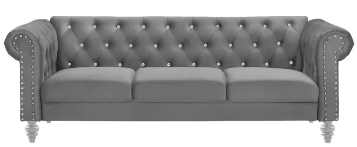 New Classic Emma Sofa in Gray Crystal UKD13-30-GRYC PROMO