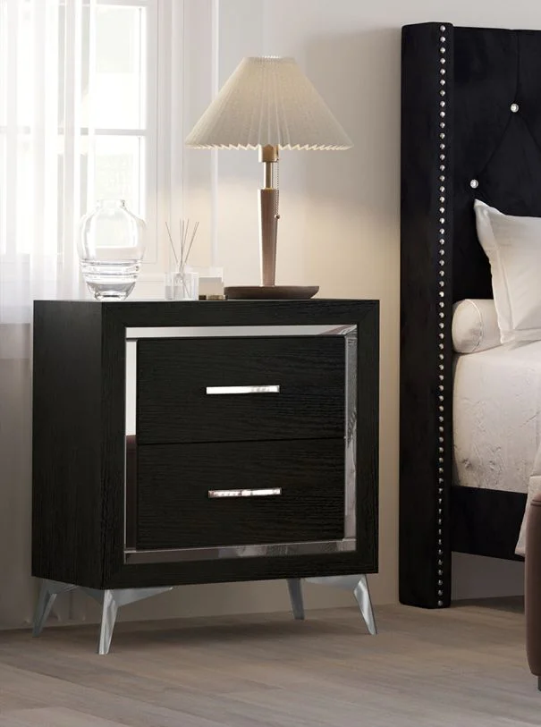New Classic Huxley Nightstand in Black B3365-040 PROMO